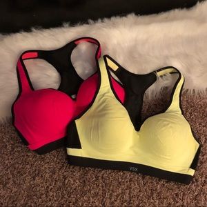 ❤️💛 Victoria Secret Sport Sports Bra  36C (BOTH)